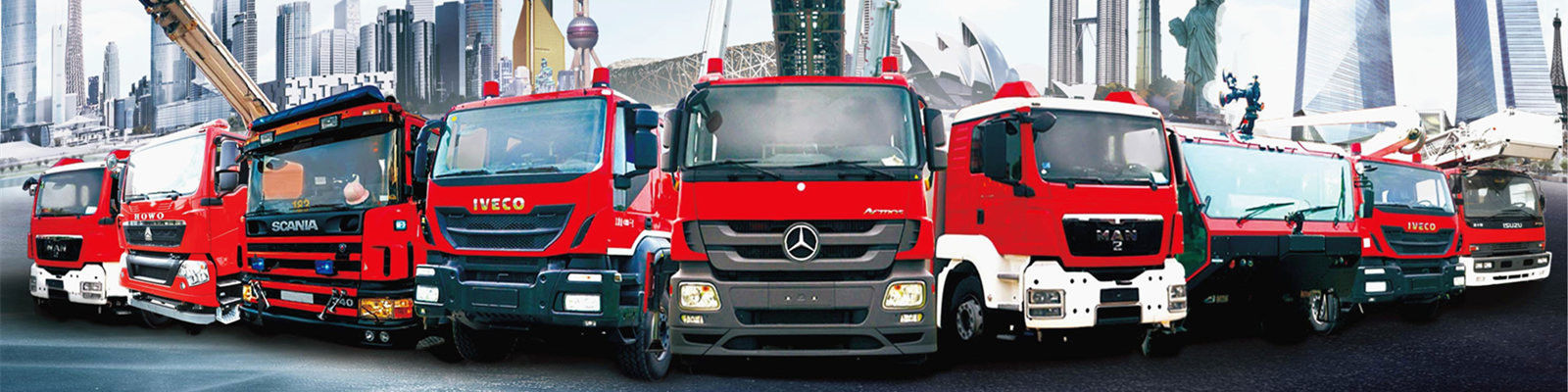 Calidad Coches de bomberos comerciales fábrica