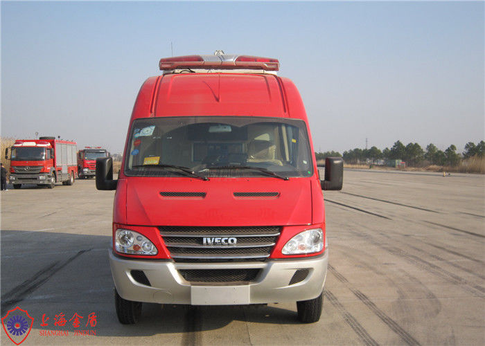 Communication Fire Command Vehicles With 100 Watt Alarm Function Module