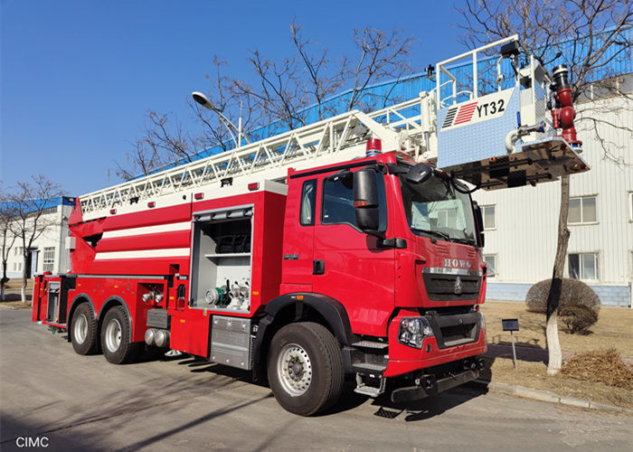CCC Certificated Aerial Work Platform Fire Rescue Vehicles with 30m Aerial Ladder