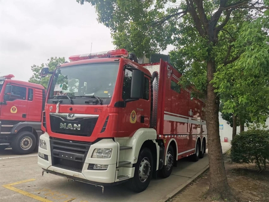 Impulsión química del vehículo de rescate 6×4 de la detección de la emergencia 100 kilómetros por hora