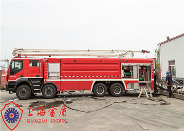 alto coche de bomberos de rociadura de la torre de agua 8x4 asientos de la altura de funcionamiento de 39 toneladas los 25m 6