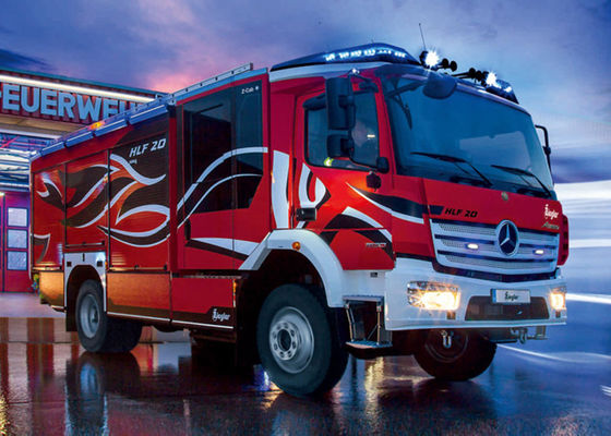 Coche de bomberos rápido del aeropuerto del rescate de la emergencia de la impulsión del Advancer 4x4 de Ziegler