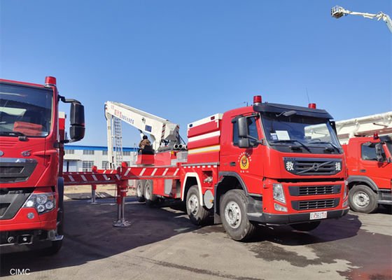 42600kg los 60M totales llenos Aerial Ladder Truck, vehículos de lucha contra el fuego del estilo de M Cab H